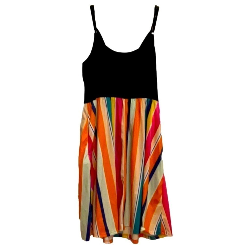 STYLEWORD V-Neck Spaghetti Strap Swing Sundress - Picture 5 of 8